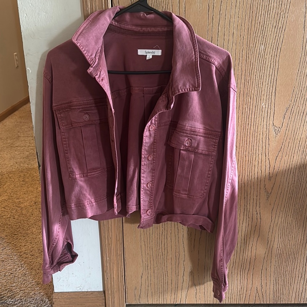 Splendid Collection Women's Pink Jacket